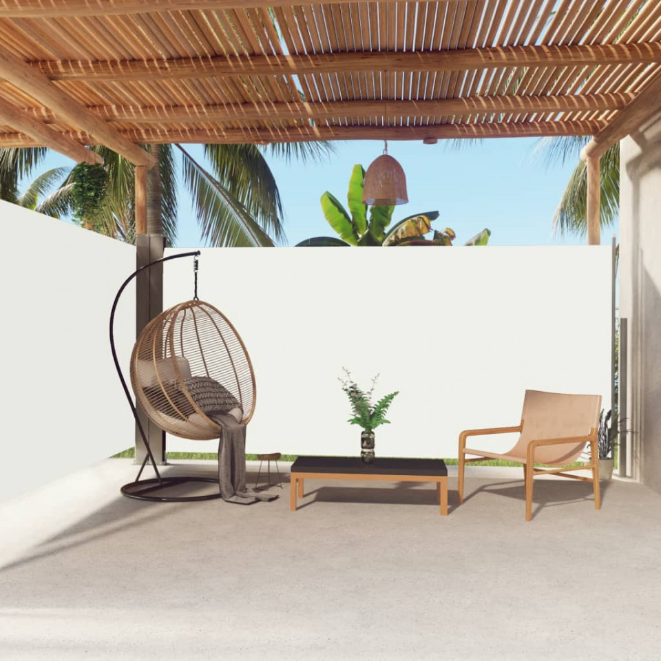 Copertină laterală retractabilă, crem, 180×600 cm Casa Practica
