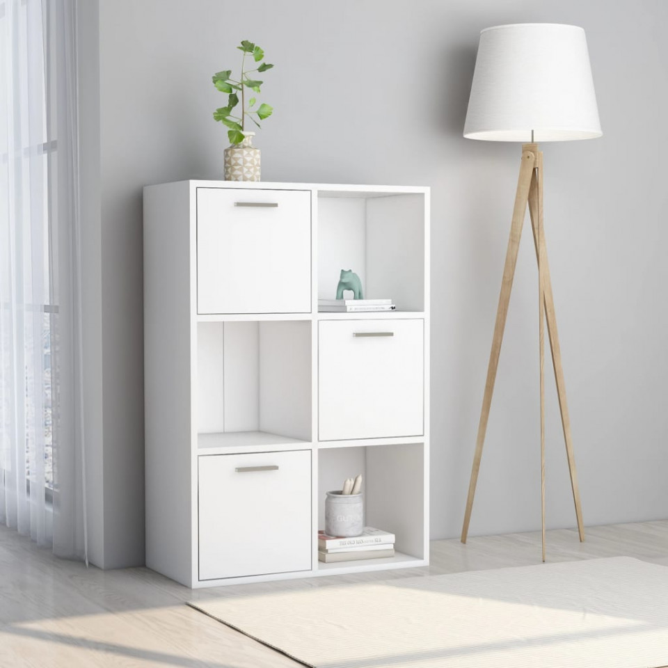 Dulap de depozitare, alb, 60 x 29,5 x 90 cm, PAL