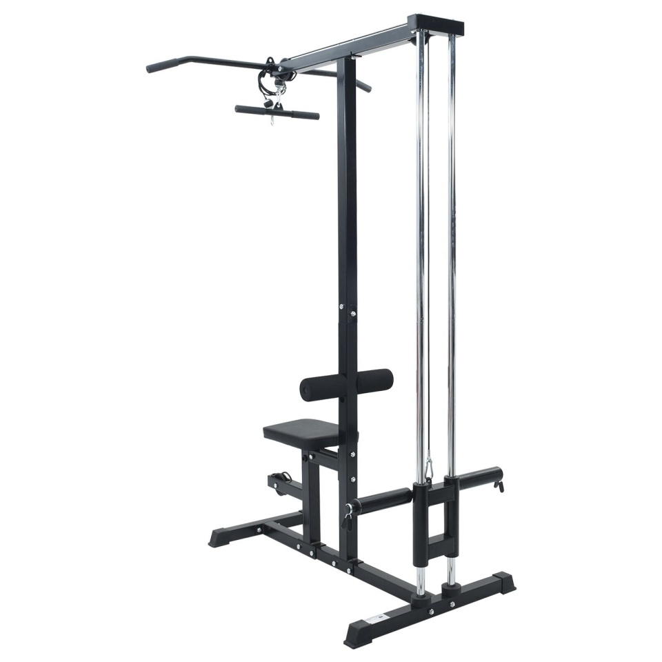 Mașina de tras la piept cu scaun ajustabil 80 kg suportabil