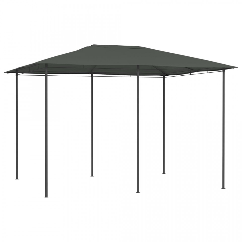Pavilion, antracit, 3x4x2,6 m, 160 g/m²