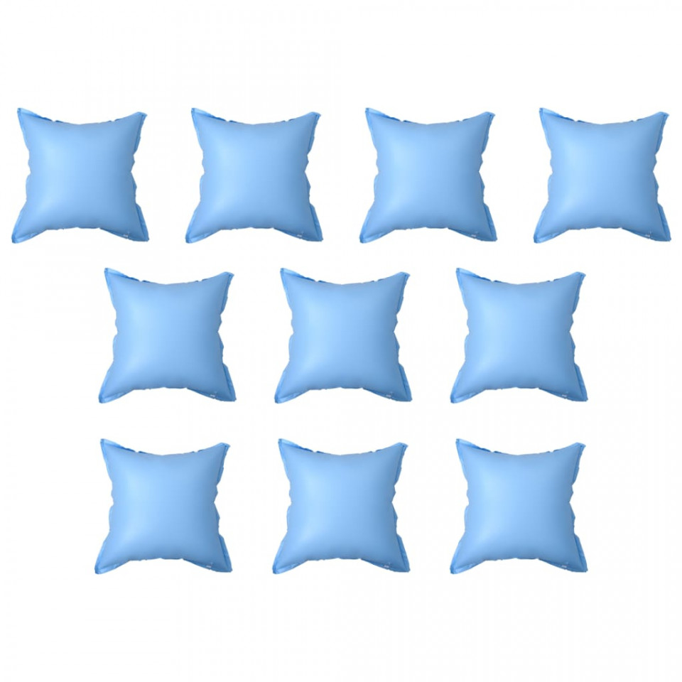 Perne gonflabile de iarnă pentru piscine supraterane 10 buc pvc