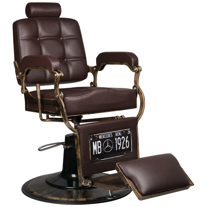Scaun de frizer Boss maro Gabbiano