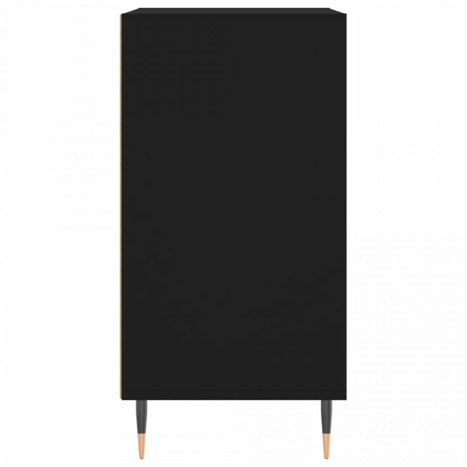Servantă, negru, 57x35x70 cm, lemn compozit
