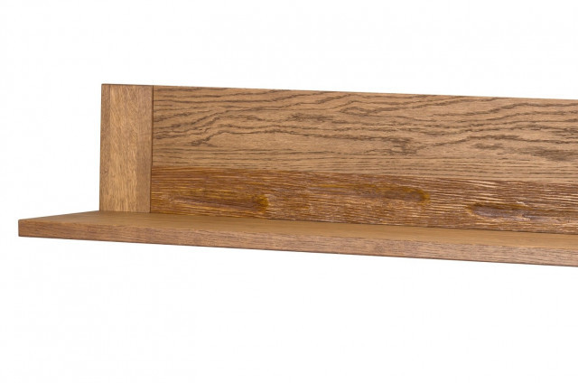 Velvet 35 raft suspendat cu iluminare 161 x 24 x 25 stejar rustic