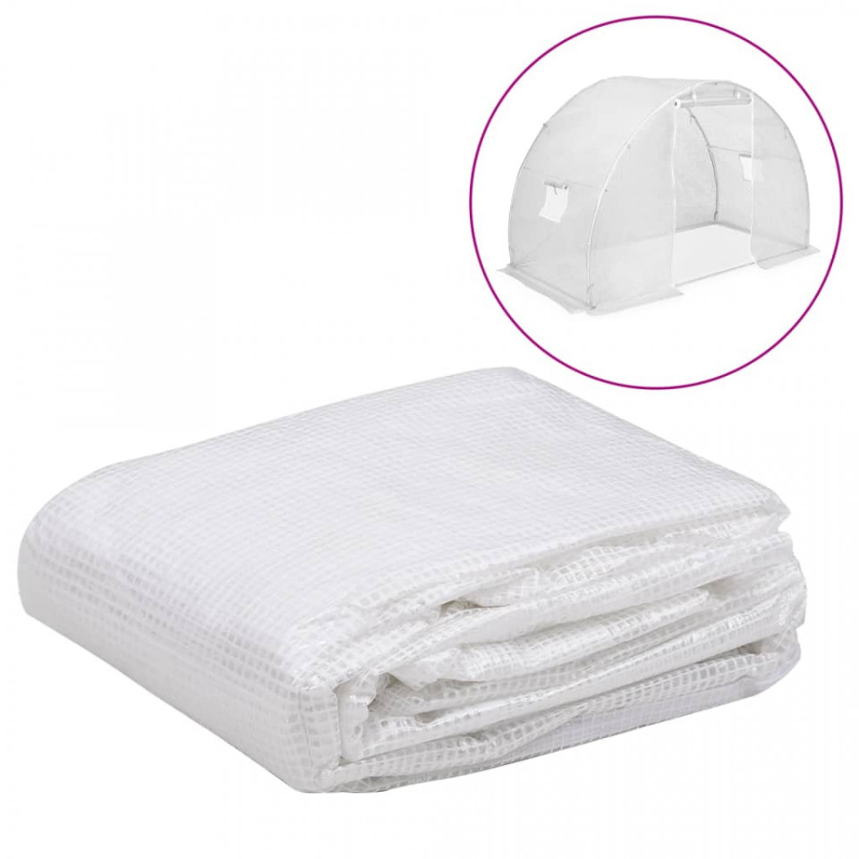 Copertină rezervă pentru seră (4,5 m²), transparent, 3×1,5×2 m 3x15x2