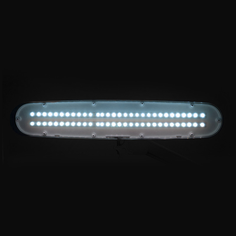 Lampă Elegantă De Atelier Cu Led-Uri 801St Cu Bază Albă Standard