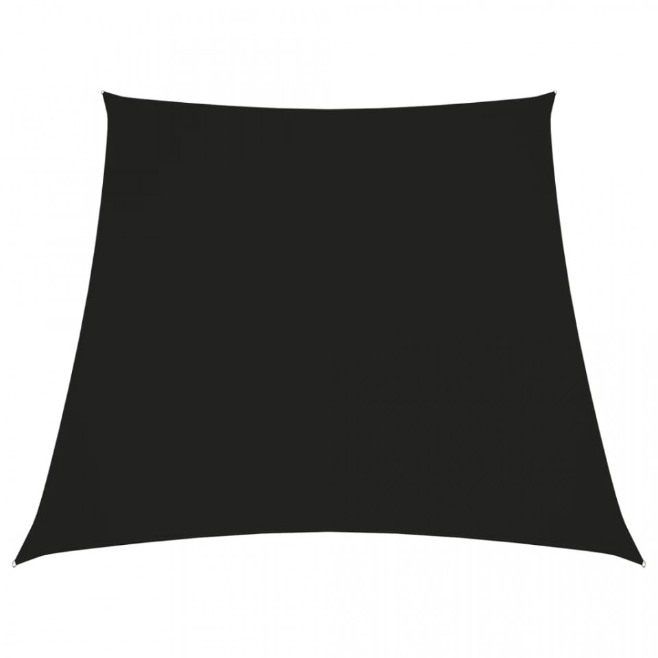Parasolar, negru, 3/4x2 m, țesătură oxford, trapez