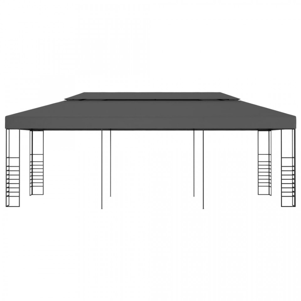 Pavilion marchiză, antracit, 3 x 6 m