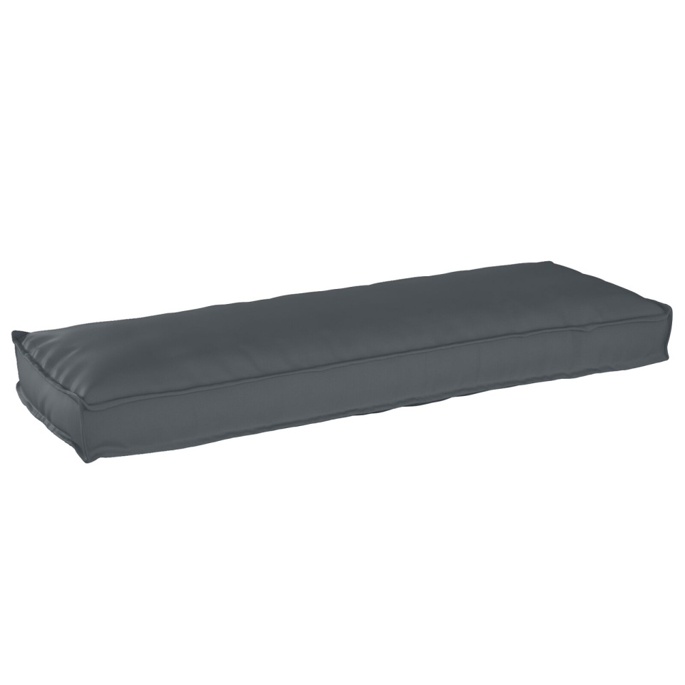 Pernă Exterior Antracit Poliester Standard Huse Detașabile