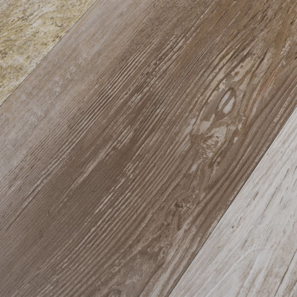 Plăci pardoseală autoadezive, lemn decolorat, 5,21 m², 2 mm PVC