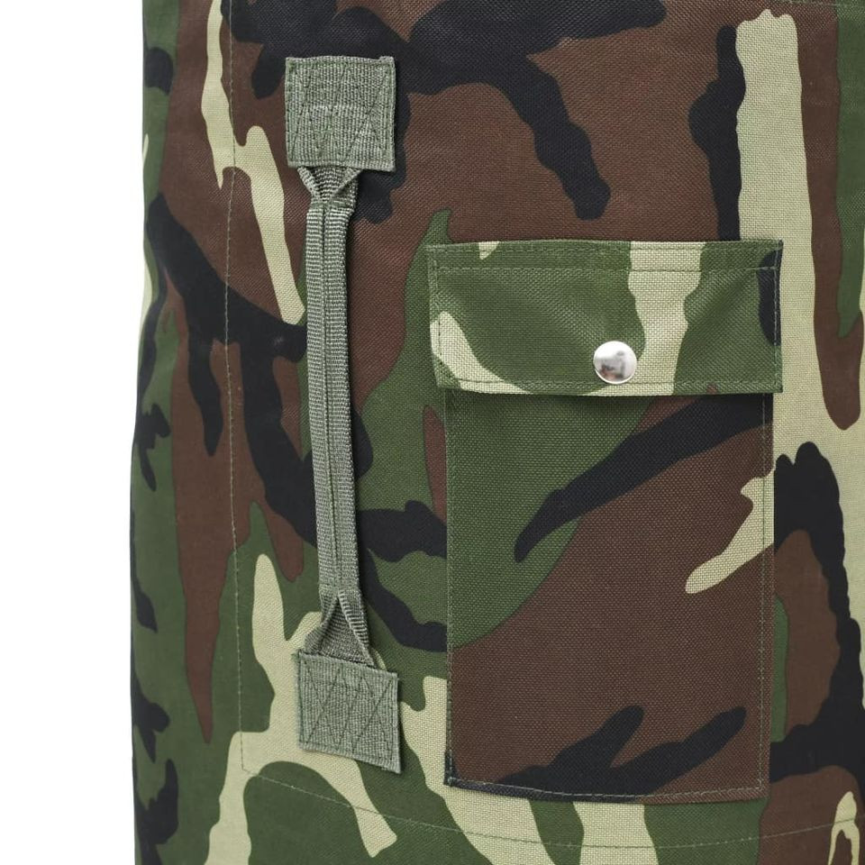 Rucsac în stil militar, 85 L, camuflaj