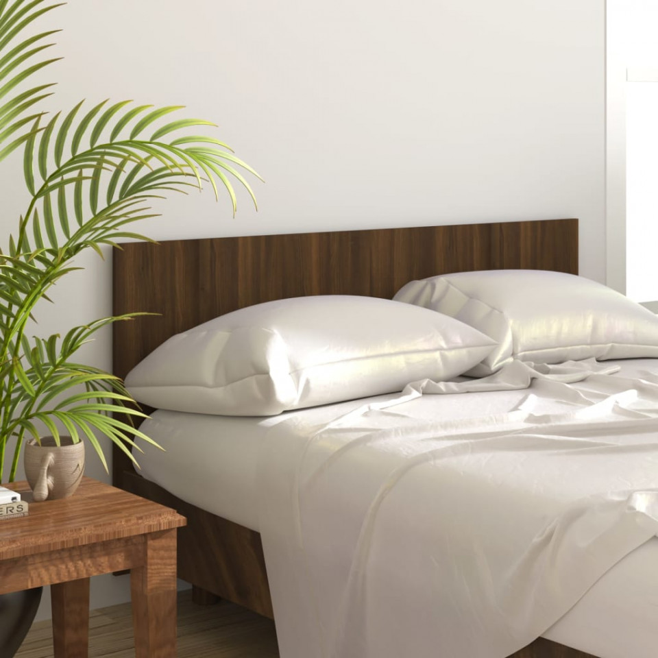 Poza Tablie de pat, stejar maro, 160x1,5x80 cm, lemn compozit