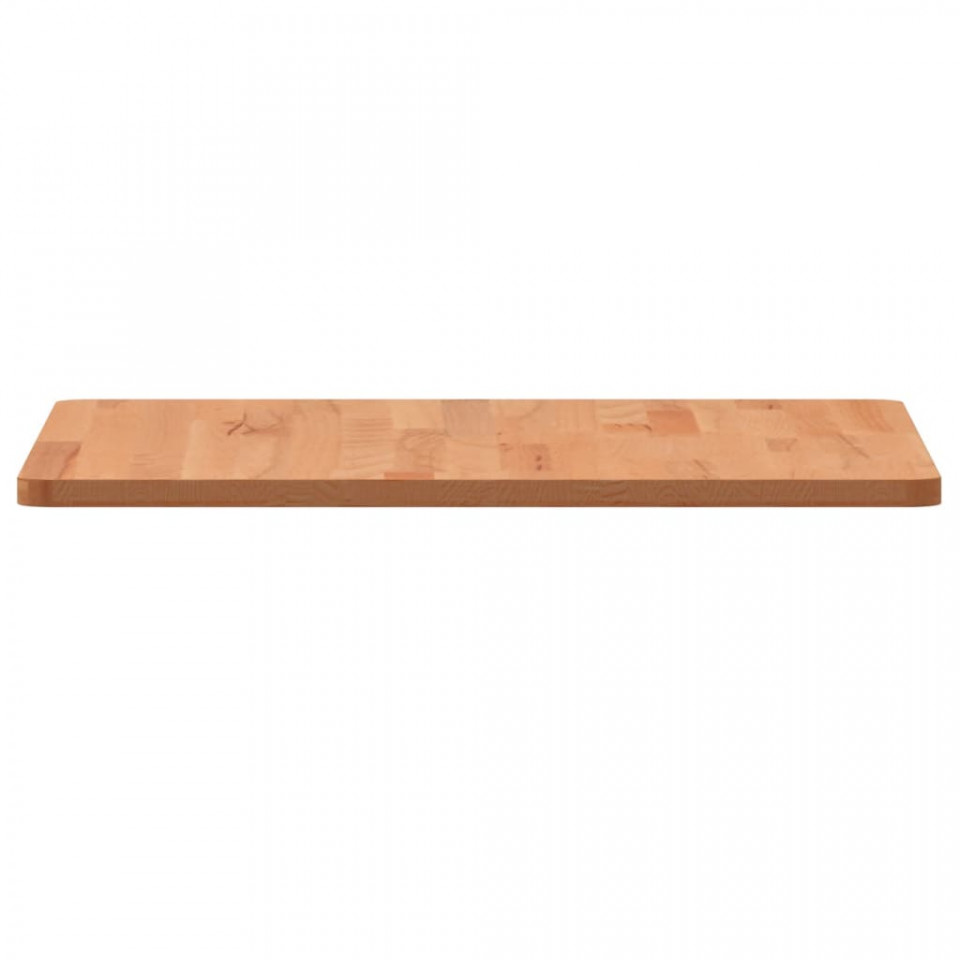 Blat de masă pătrat, 50x50x1,5 cm, lemn masiv de fag