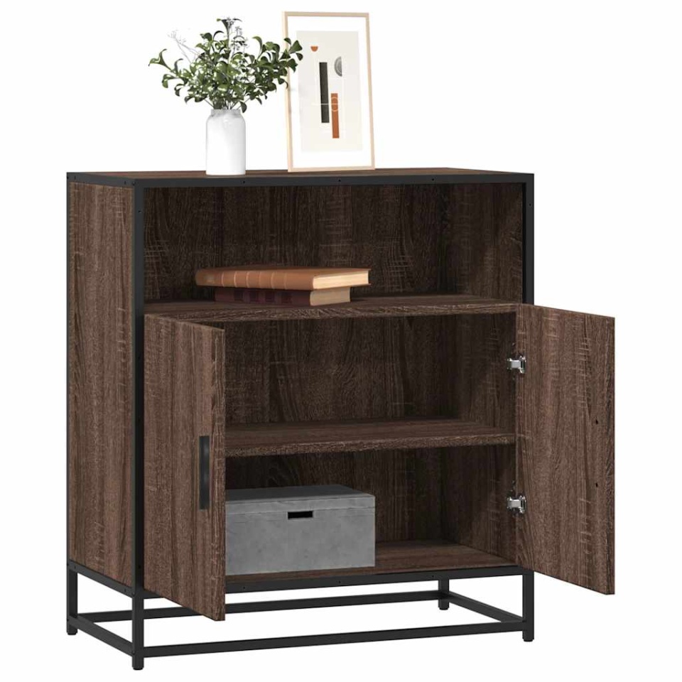 Bufetă Stejar maro 68x35x76 cm Lemn prelucrat