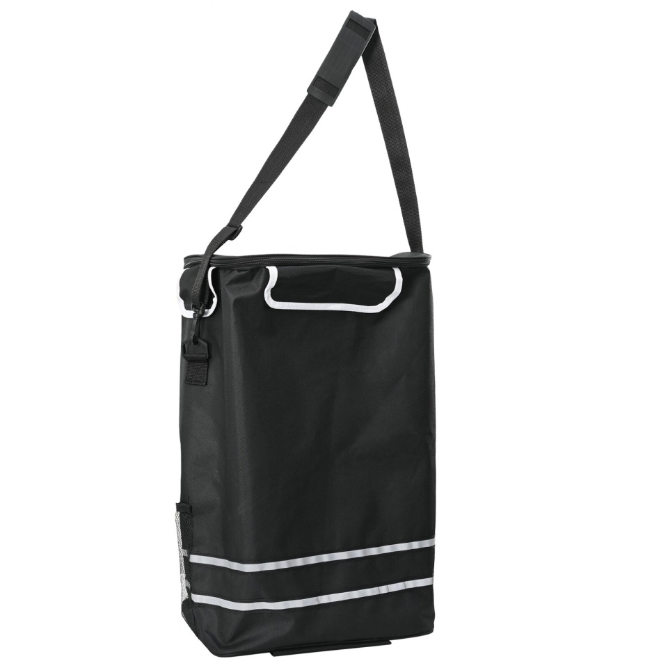 Carucior de cumpărături cu roți pentru scări Negru 40 L