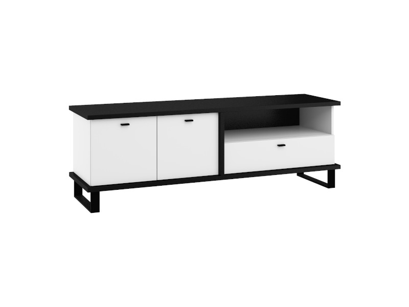 Cross Cro-20 Tv Stand 2D1S Black/White