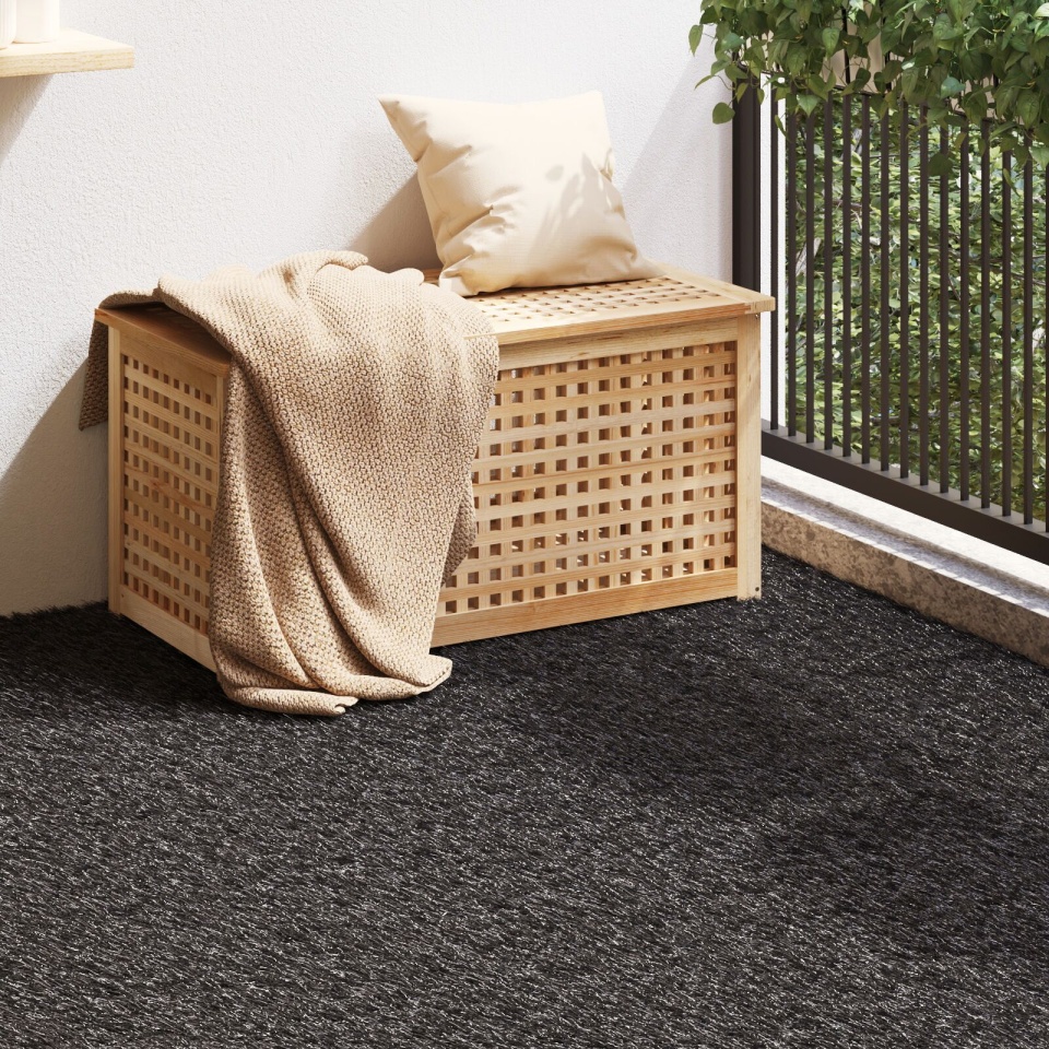 Gazon Artificial Negru 10x1 m