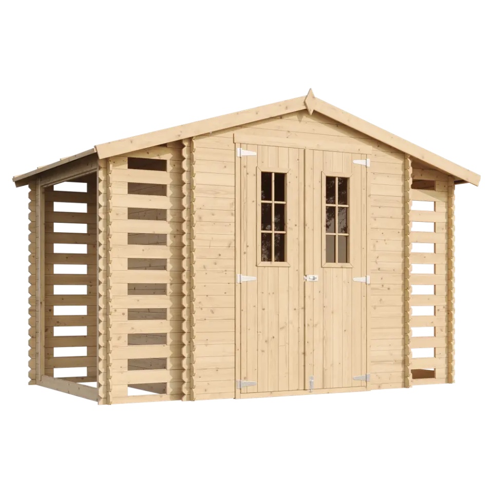 Magazin de gradina din lemn 5,47 m2 (capacitate 3 m3) - TIMBELA M391C fara podea