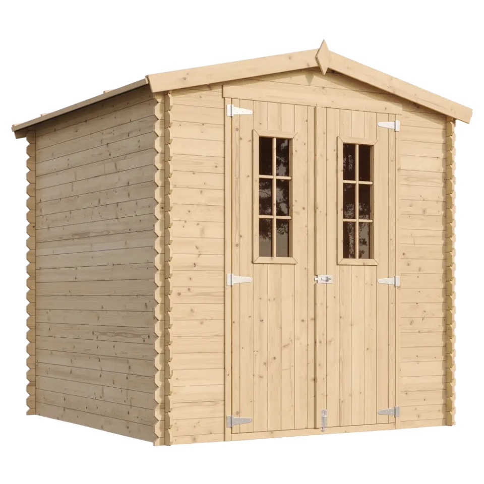 Magazin de gradina din lemn TIMBELA M343C+M343G - 3,53 m2