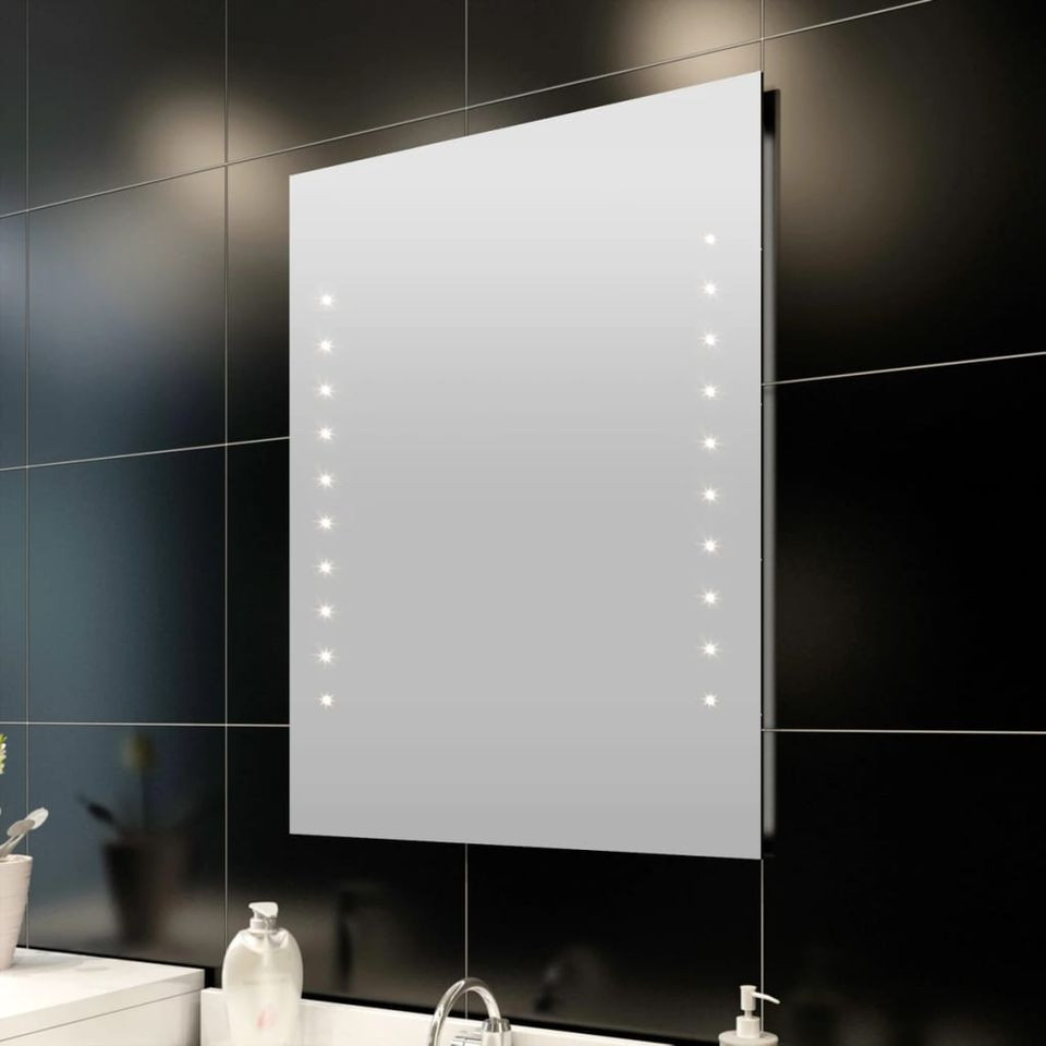 Oglinda de baie cu lumina LED 60 x 80 cm Casa Practica