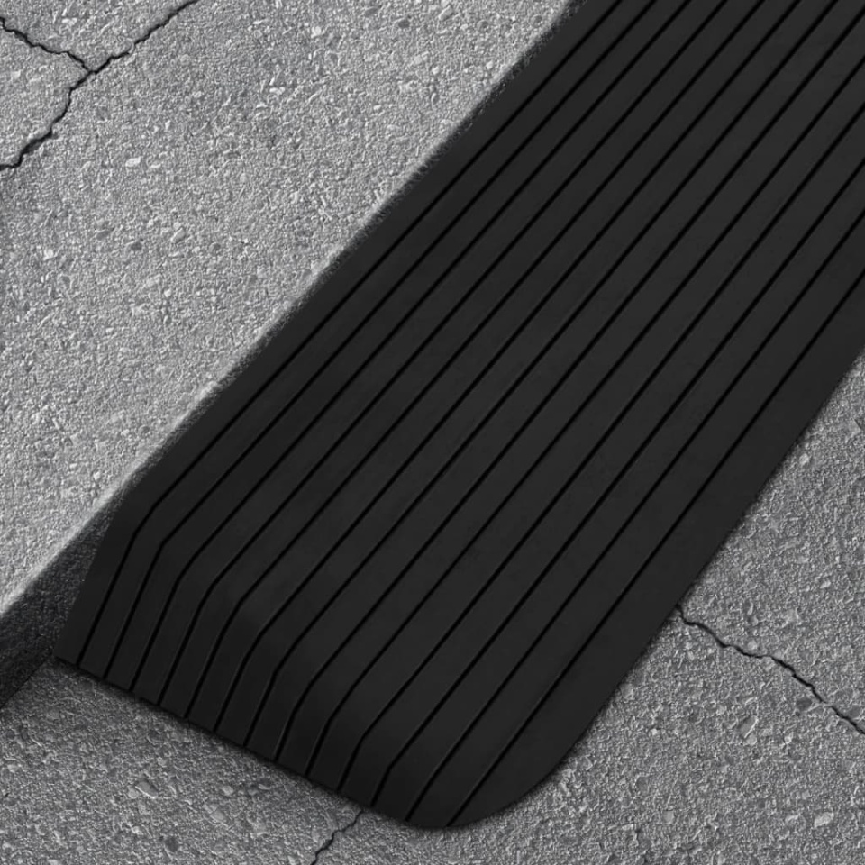 Rampe tip prag, 2 buc.,110x41x5 cm, cauciuc