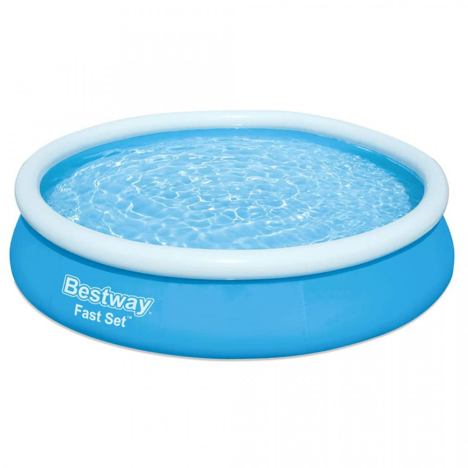 Bestway Piscină gonflabilă Fast Set, 366 x 76 cm, rotundă, 57273