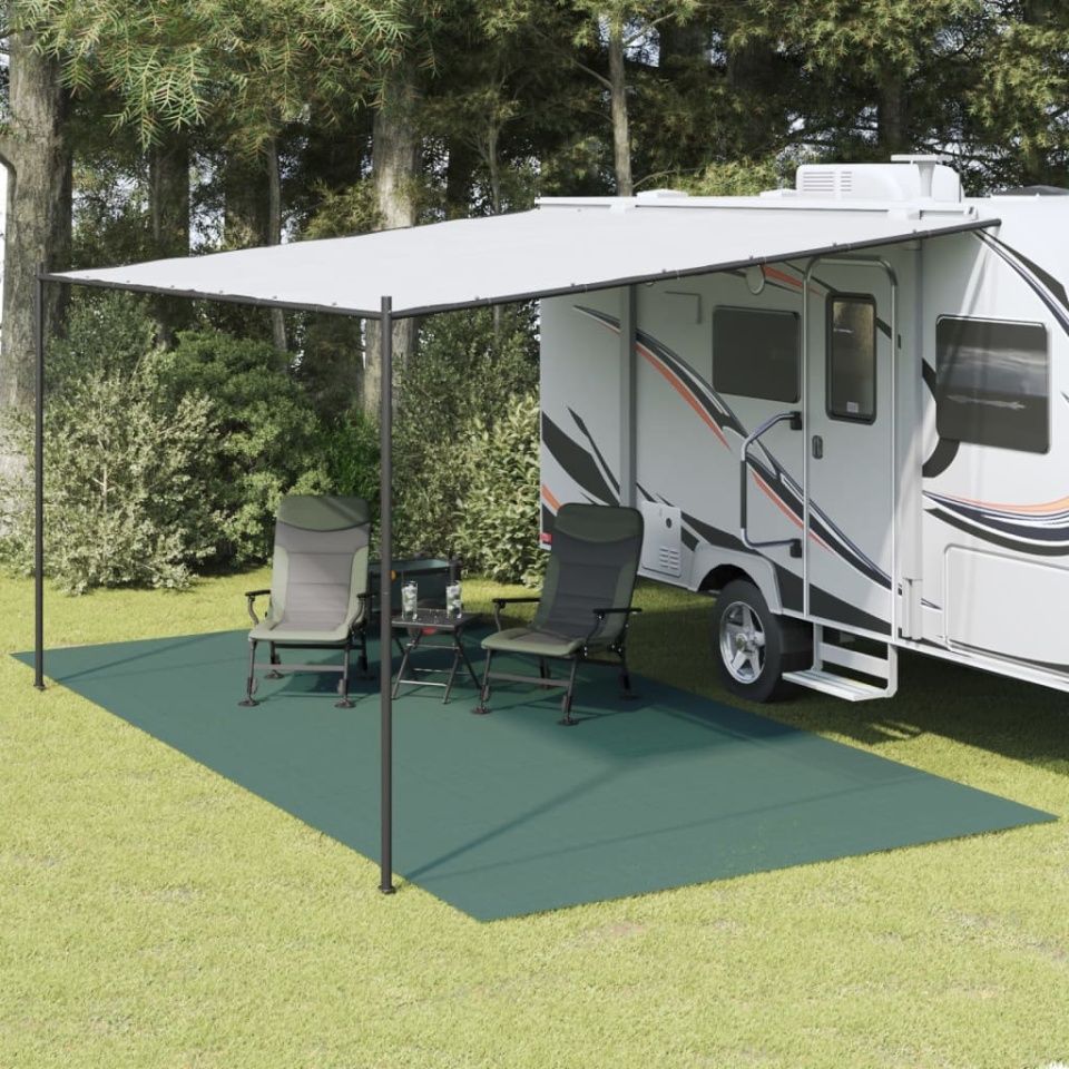 Covor pentru cort, verde, 6x3 m