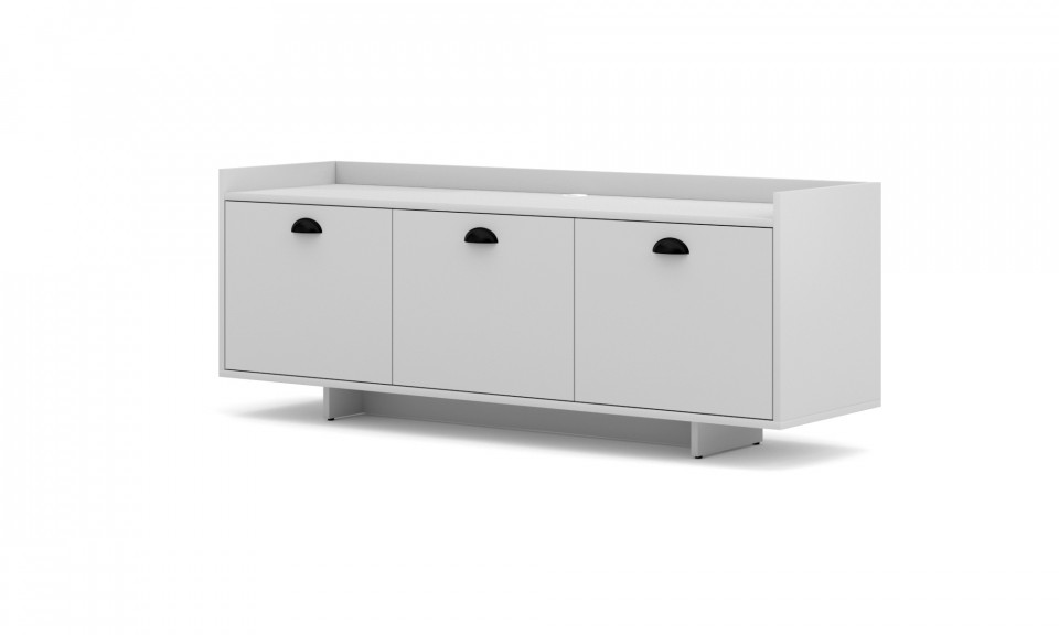Cup 01 Tv Stand 1D White/White