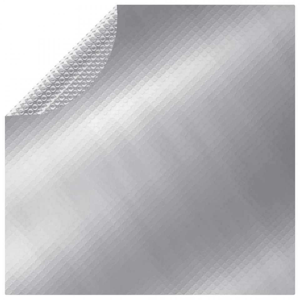 Prelată de piscină, argintiu, 300 cm, pe