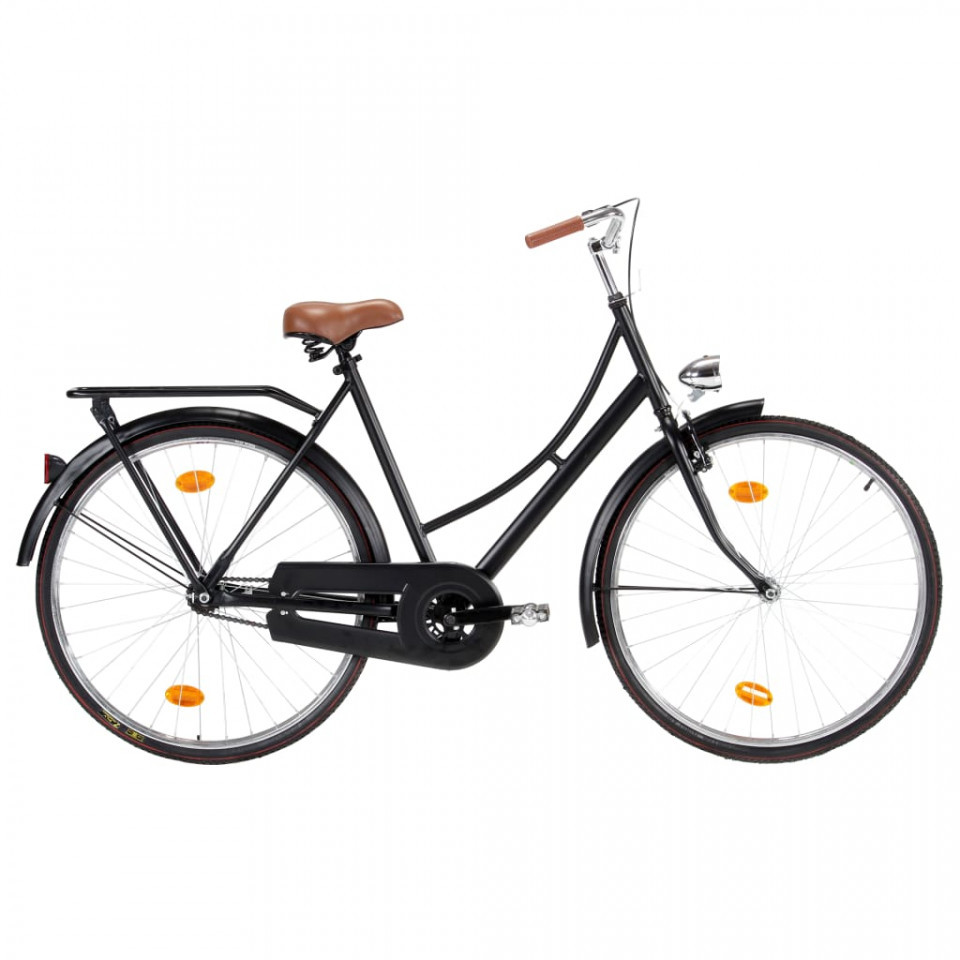 Bicicletă olandeză, roată de 28 inci, cadru feminin 57 cm Casa Practica