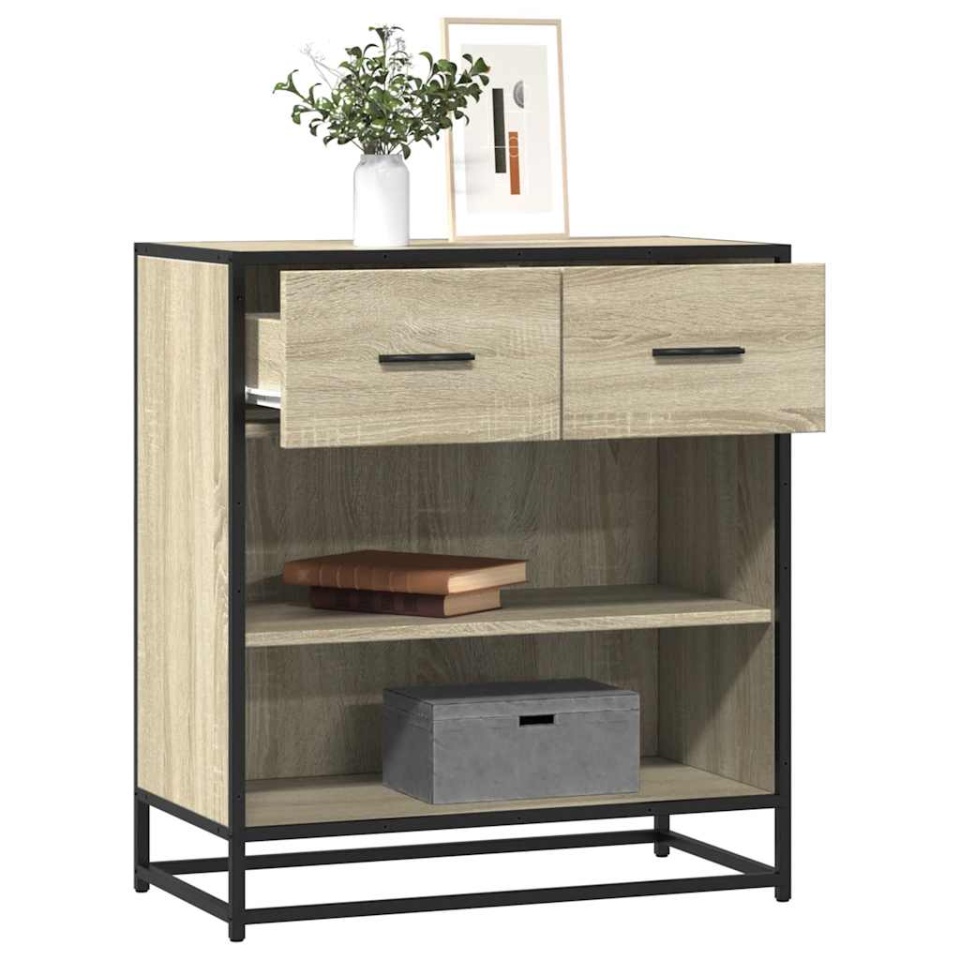 Bufet Stejar Sonoma 68x35x76 cm Lemn prelucrat