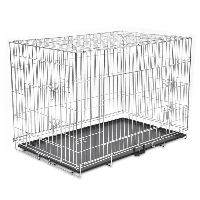 Cușcă pentru câini pliabilă, metal, XXL Casa Practica imagine noua