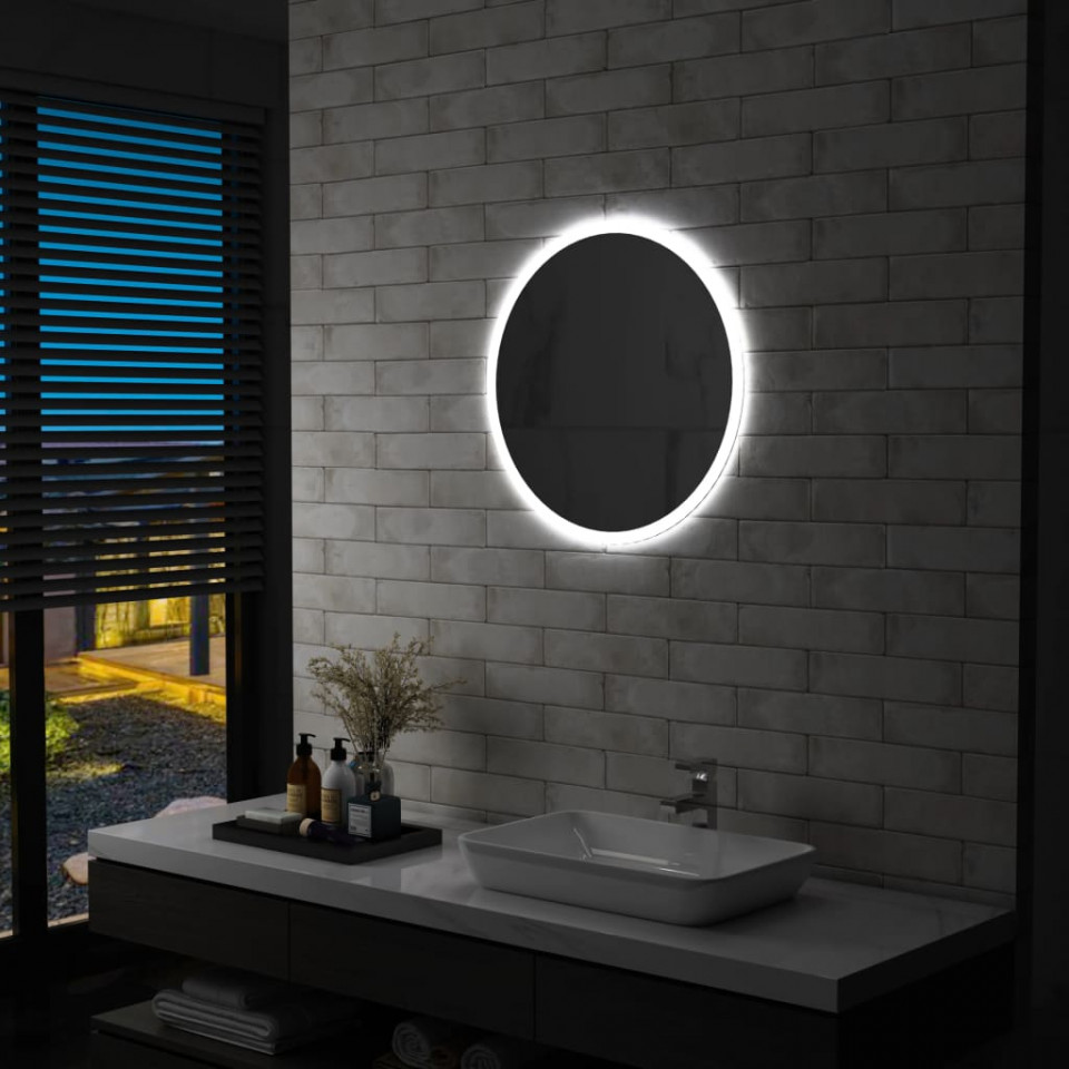 Oglindă cu LED de baie, 60 cm Casa Practica