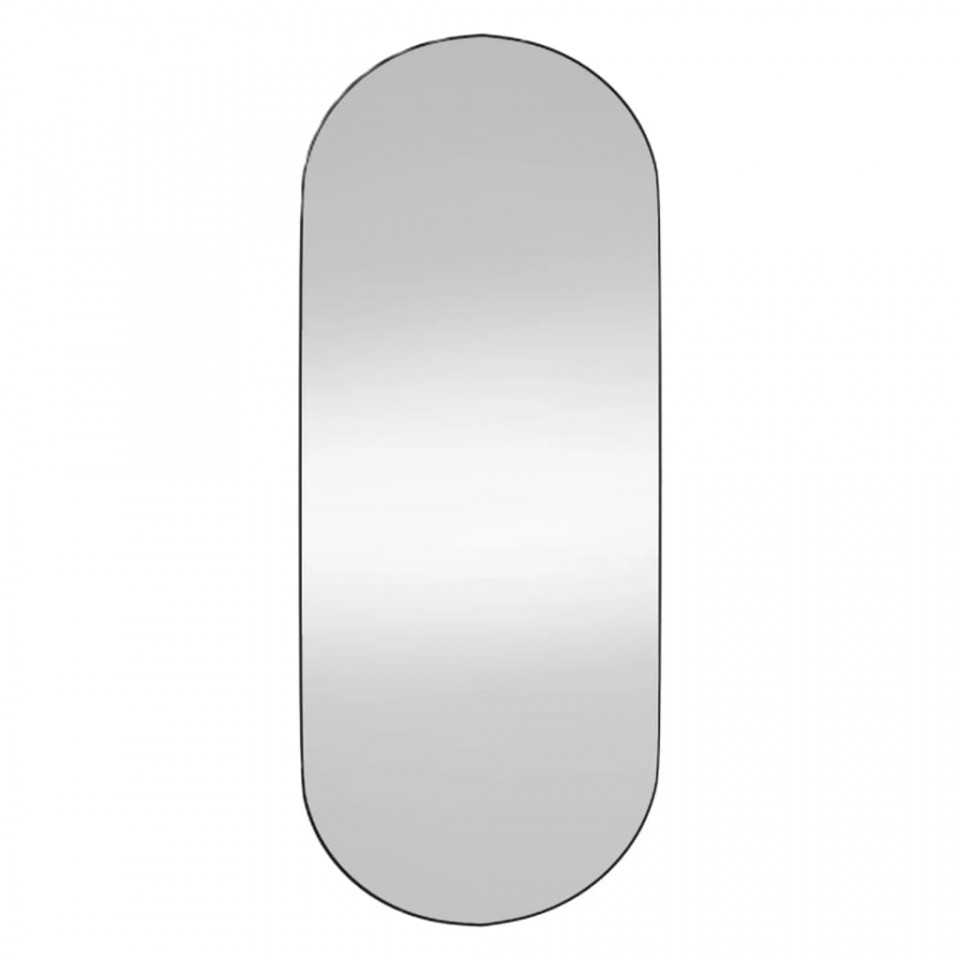 Oglindă de perete, 30x70 cm, oval, sticlă