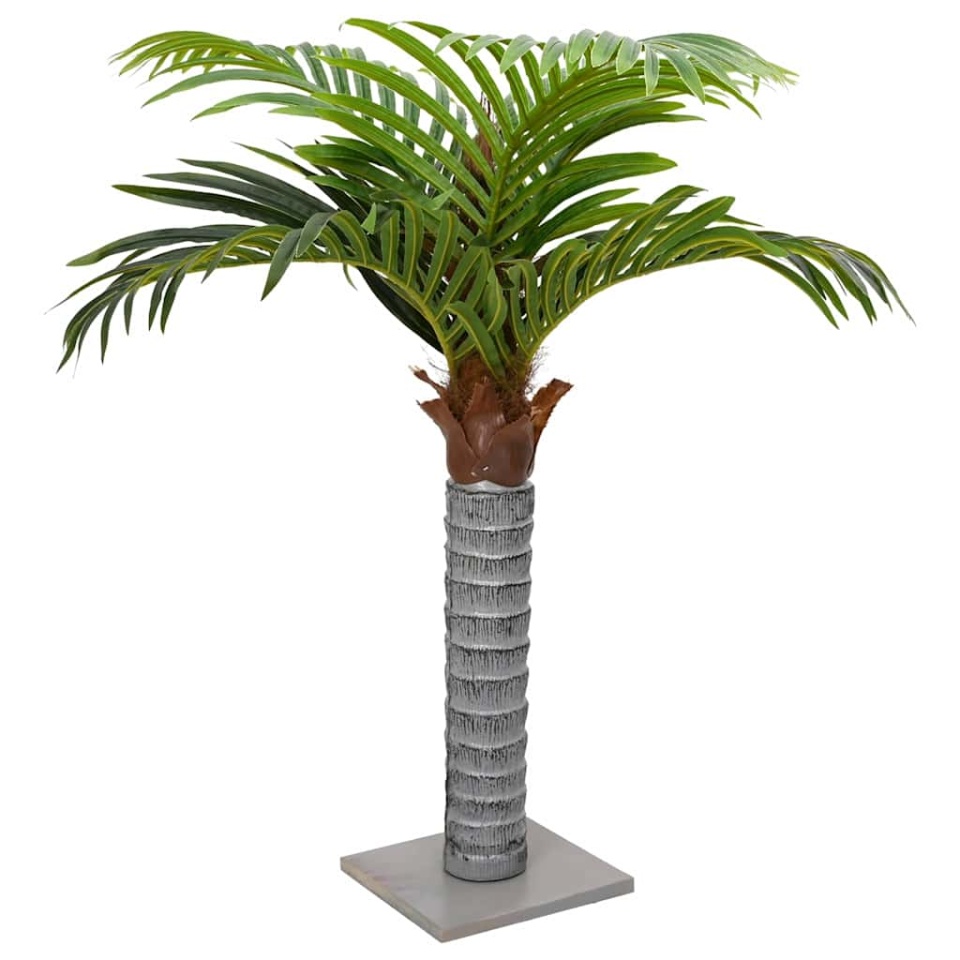 Palmier artificial 6 frunze 100 cm verde