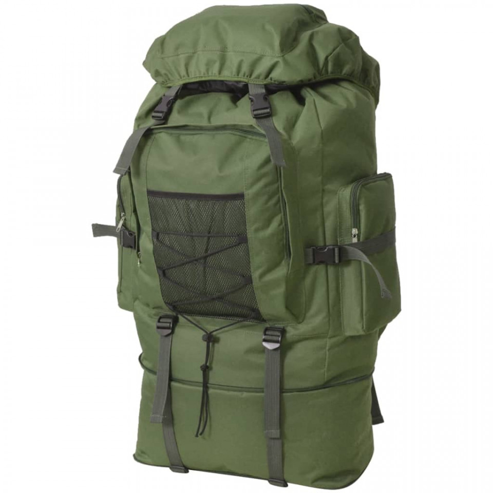 Rucsac în stil militar, xxl, 100 l, verde