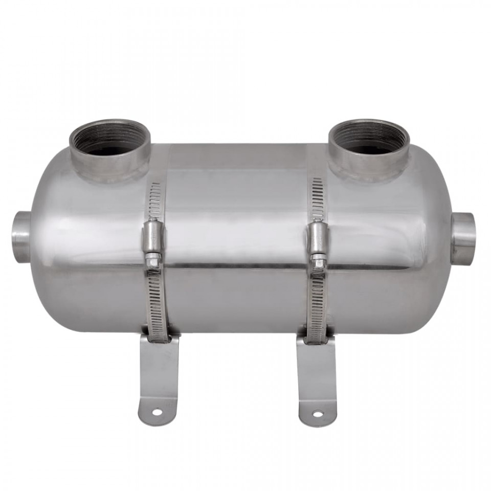 Schimbător de căldură pentru piscină 355 x 134 mm 40 kW