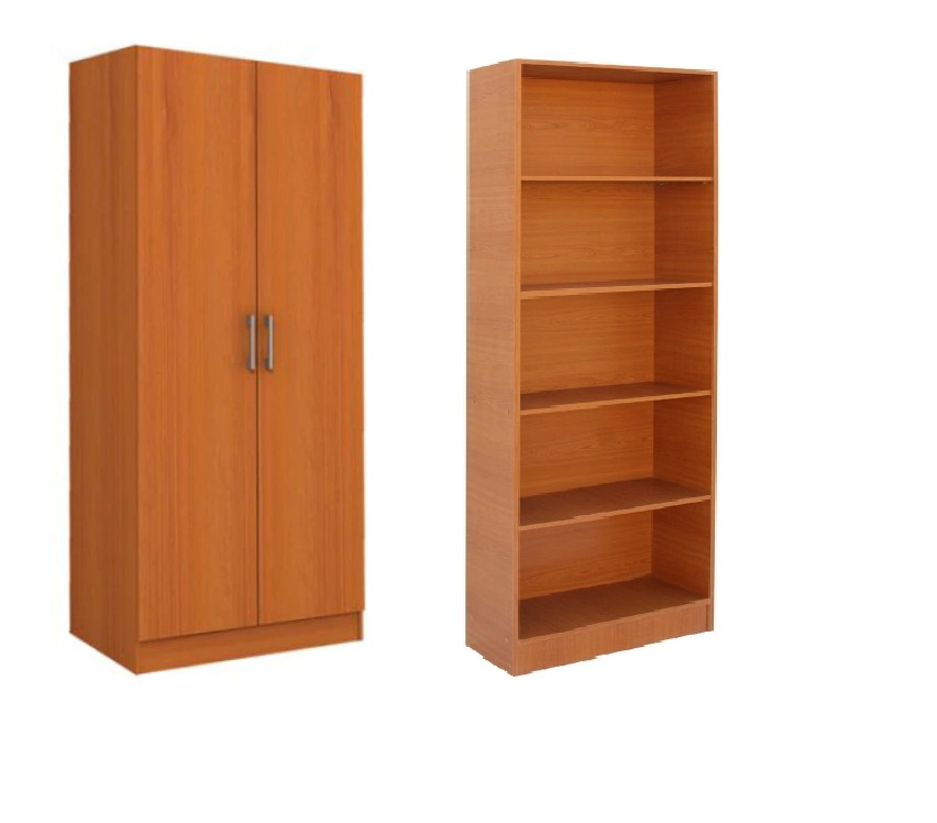 Dulap Cires cu 2 Usi si 4 Polite de Depozitare, 200 X 80 x 40 cm, Pal 18mm si Cant ABS