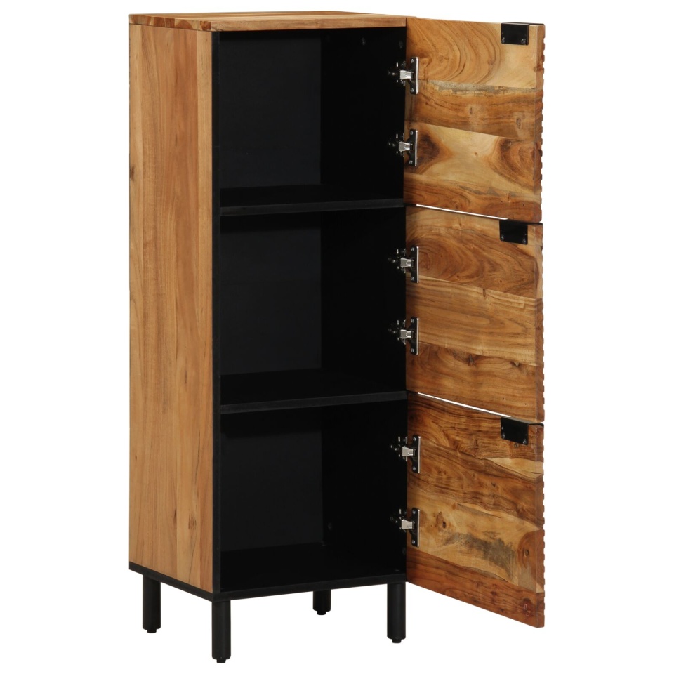 Highboard 40x33x110 cm Lemn masiv de acacia