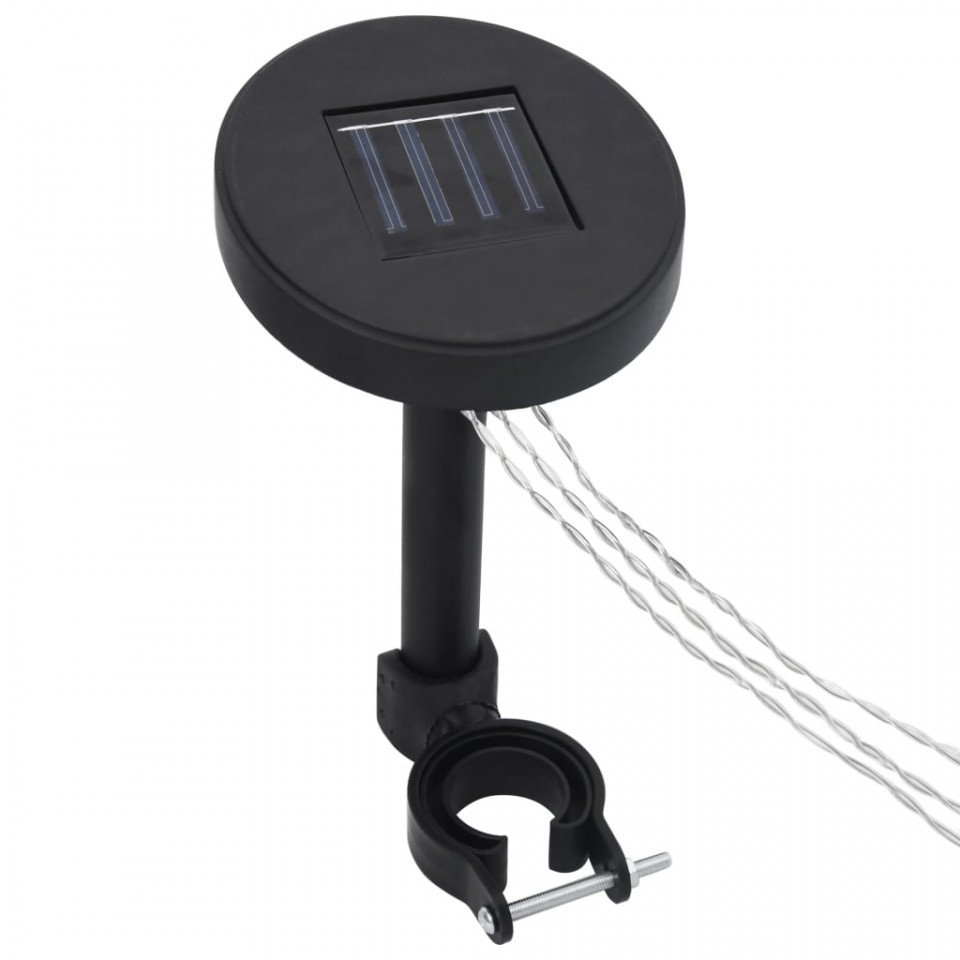 Instalație de lumini cu led pentru foișor, cu panou solar