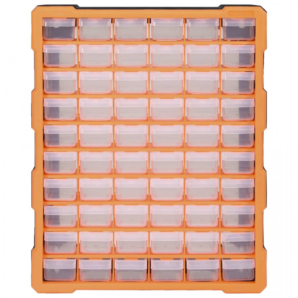 Organizator cu 60 de sertare, 38 x 16 x 47,5 cm