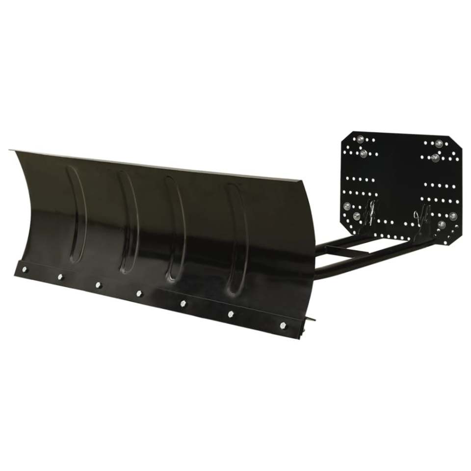 Plug de zăpadă pentru ATV, negru, 115x38 cm