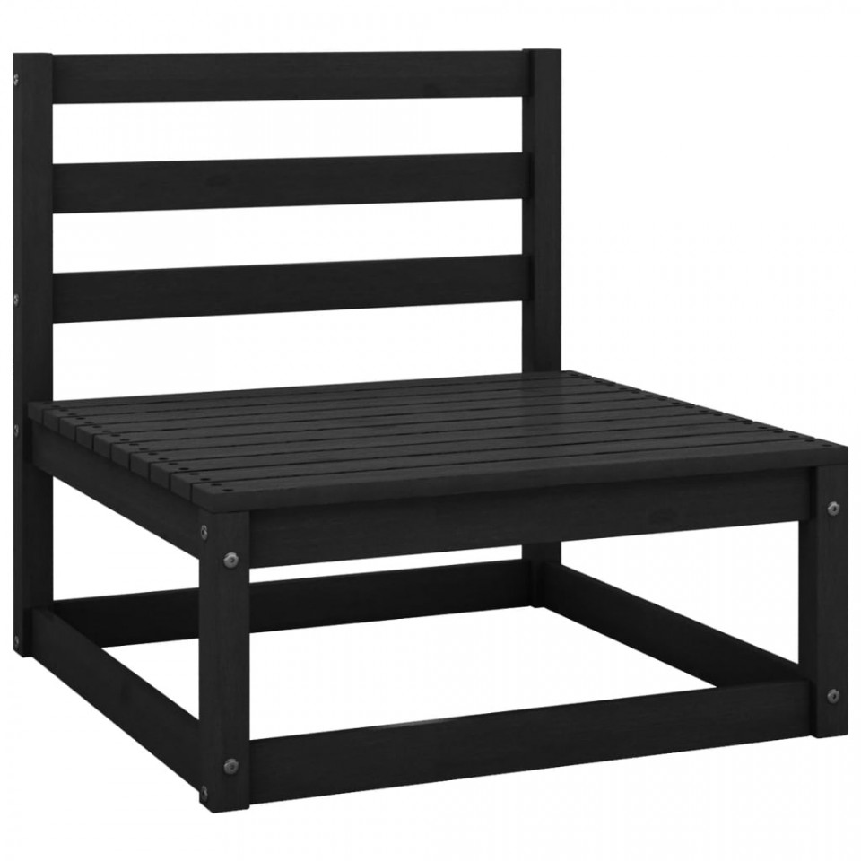 Set mobilier de grădină,3 piese, lemn masiv de pin