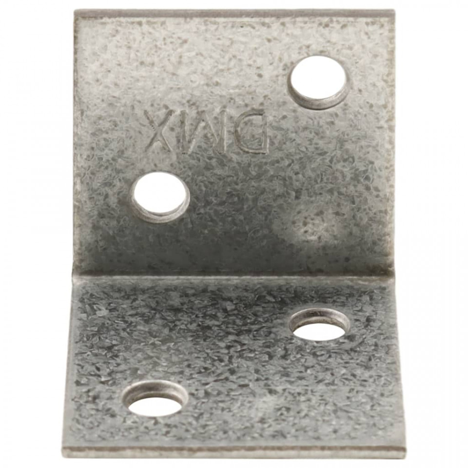 Suporturi unghiulare 150 buc. 2 mm 30x25x30 mm oțel galvanizat