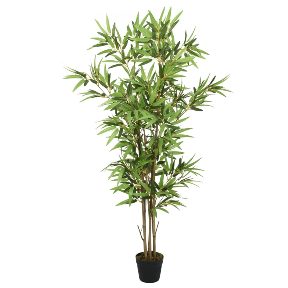 Arbore din bambus artificial 828 de frunze 150 cm verde