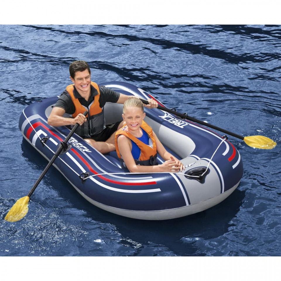 Bestway Barcă gonflabilă Hydro-Force cu pompă și vâsle albastru Bestway