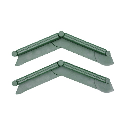Borduri decorative din plastic pentru gazon, VERDE, lungime 5 m - TIMBELA M801-GREEN-10