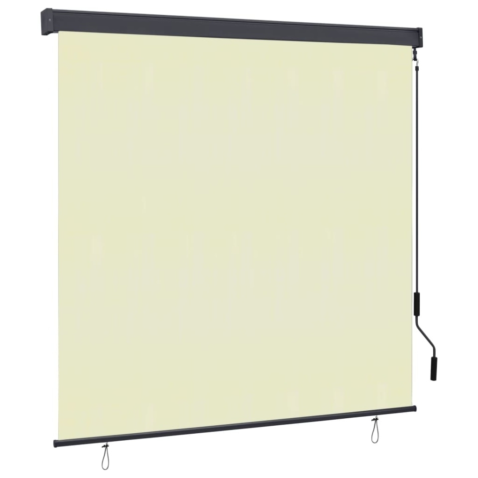 Jaluzea tip rulou de exterior, crem, 170 x 250 cm