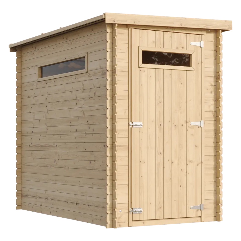Magazin de gradina din lemn cu podea TIMBELA M306A+M306G - 2,63 m2
