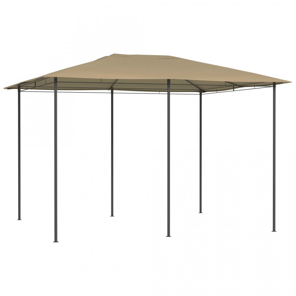 Pavilion, gri taupe, 3x4x2,6 m, 160 g/m²